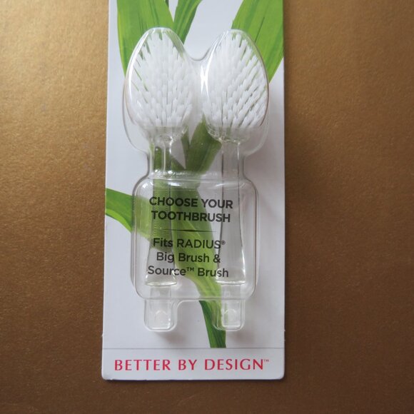 New Radius Brush Head Replacements Medium - Picture 3 of 7